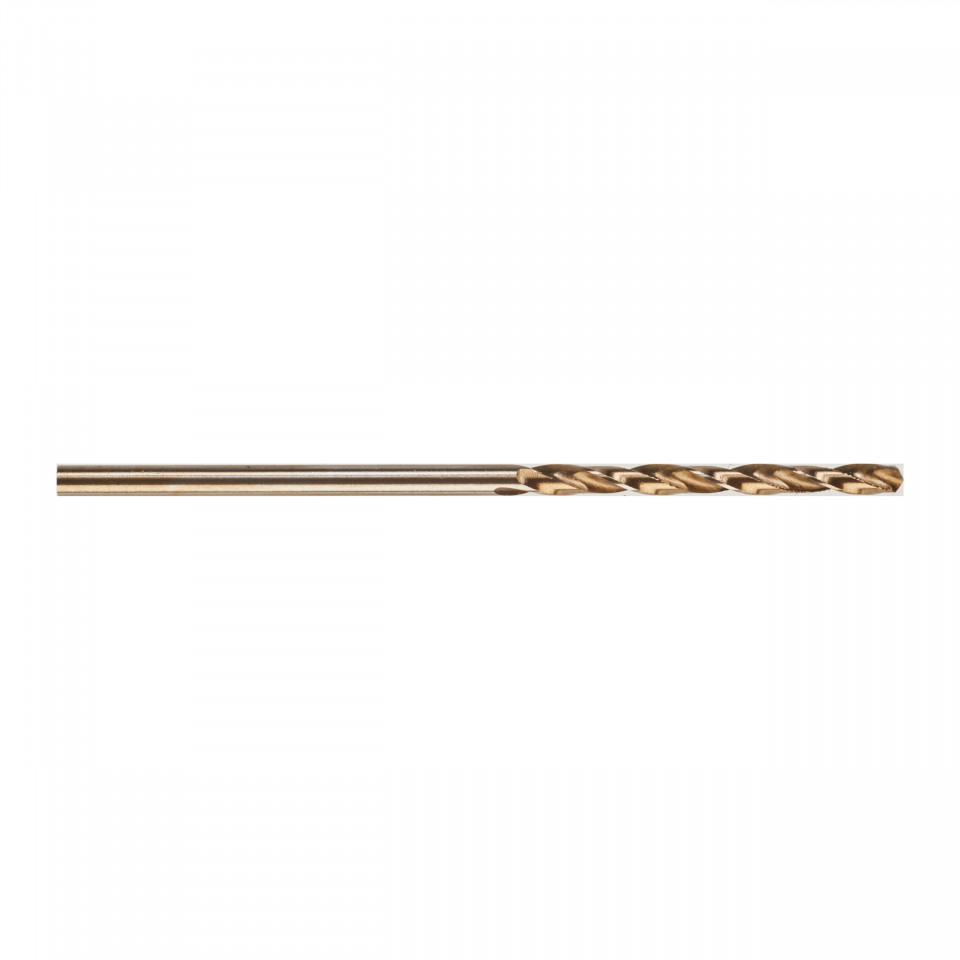 Burghie RED COBALT pentru metal - DIN 338 Milwaukee Ø 1.5x18x40 mm - set 10 buc