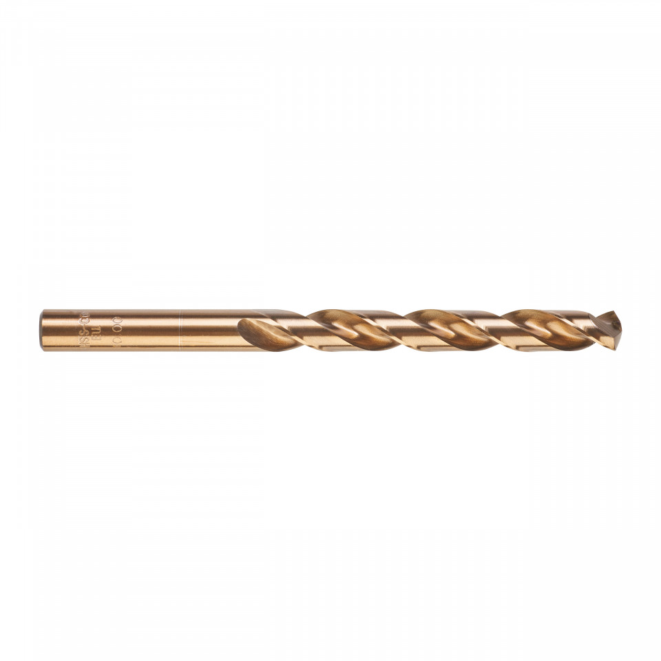 Burghie RED COBALT pentru metal - DIN 338 Milwaukee Ø 10x87x133 mm - set 5 buc