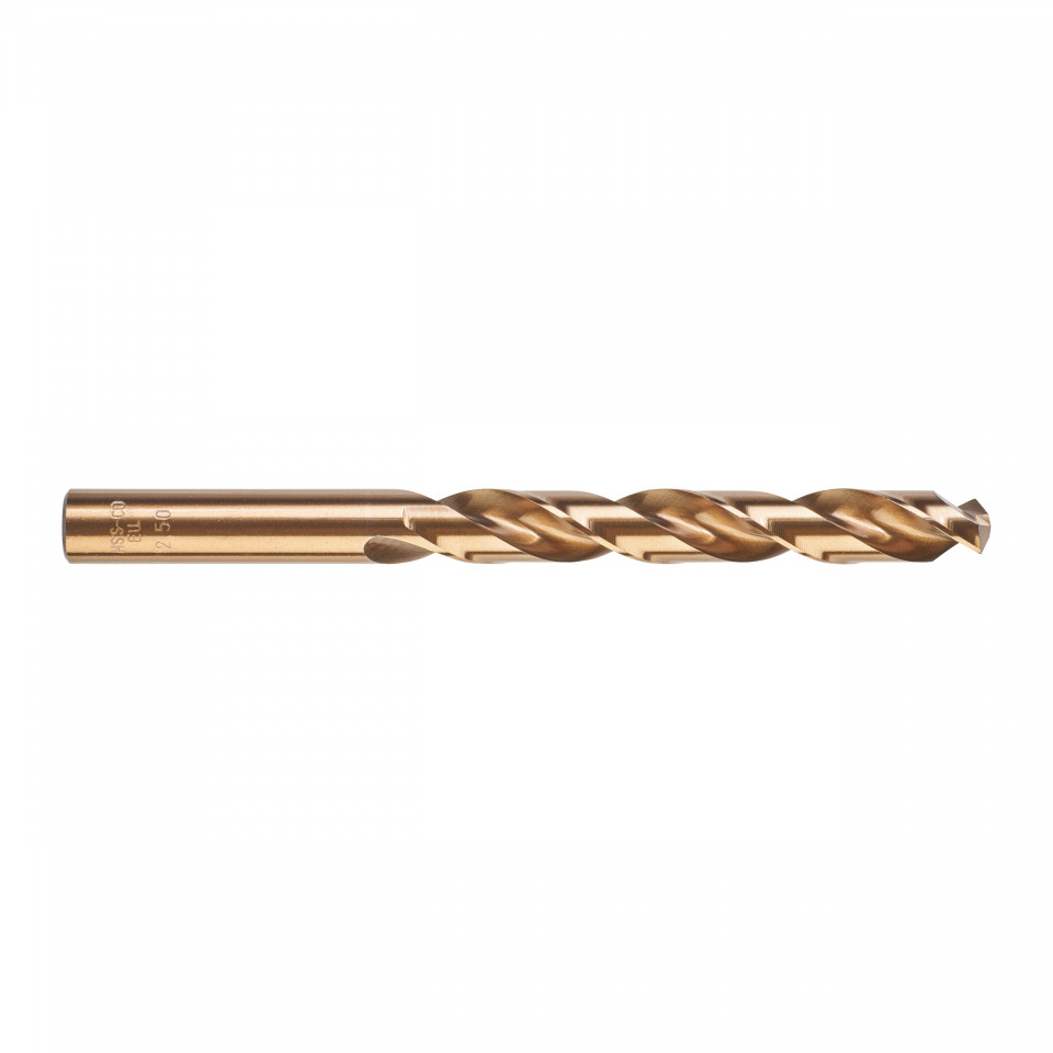 Burghie RED COBALT pentru metal - DIN 338 Milwaukee Ø 12.5x101x151 mm - set 5 buc
