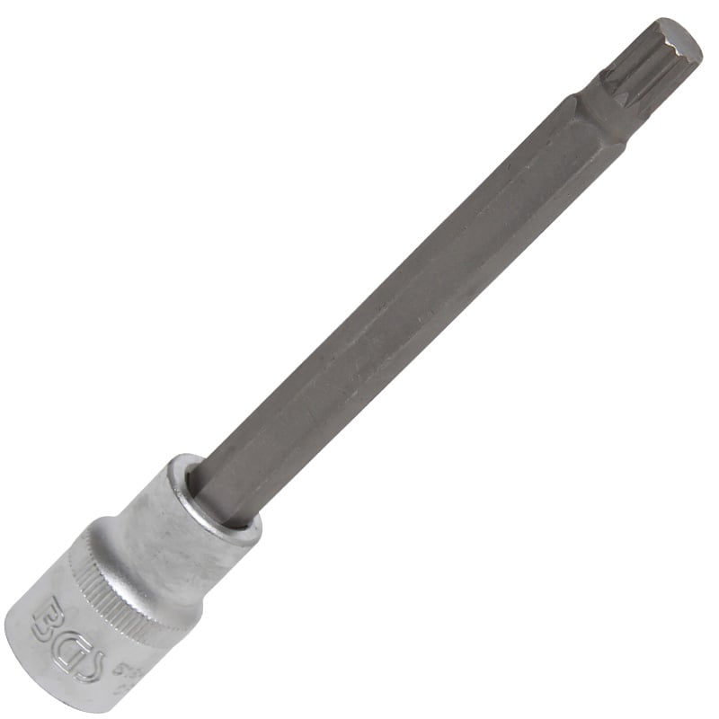 Cap cheie tubulara 1/2" cu varf XZN, M9 x 100 mm, BGS