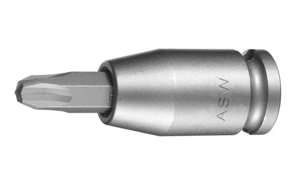 Cap cheie tubulara de impact ASW cu profil Phillips 3/8" PH1 L55mm