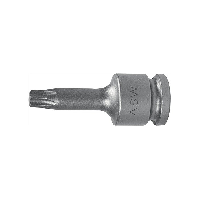 Cap cheie tubulara de impact cu profil TORX® exterior ASW 1/2", TX30 L55mm