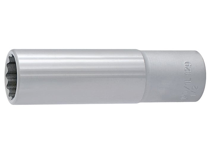 Cap cheie tubulara lunga Unior 1/2" cu 12 laturi, DIM 11