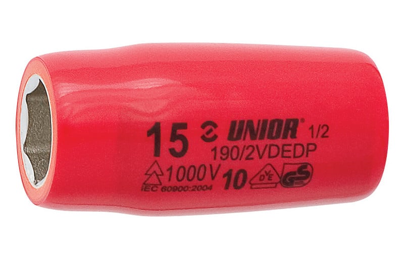 Cap cheie tubulara Unior 190/2VDEDP 1/2" izolat la 1000 V, DIM 32 mm
