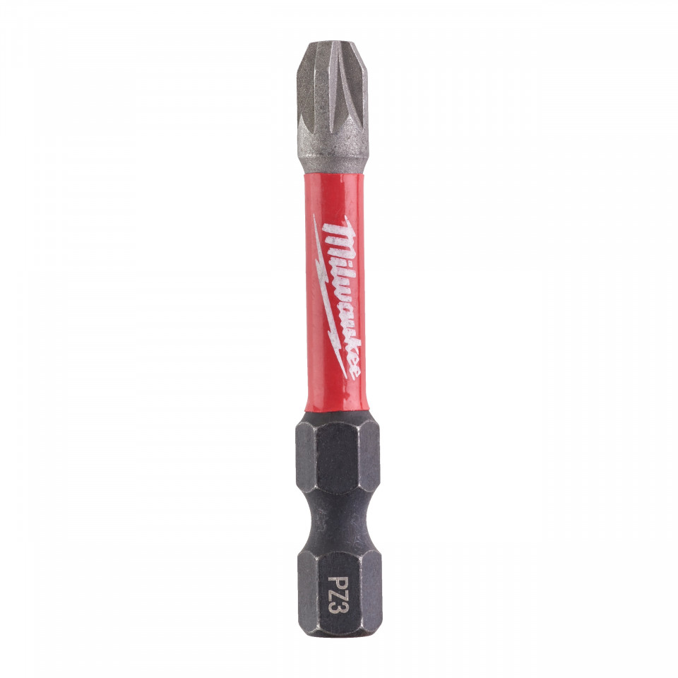 Cap surubelnita Pozidrive (PZ) Milwaukee SHOCKWAVE (Lungime totală (mm): 50, Tip: PZ 3)