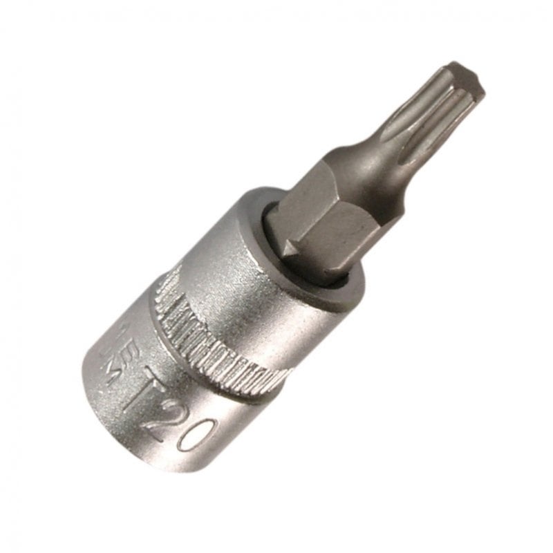 Capat cheie tubulara 1/4" cu varf Torx, T20