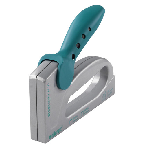 Capsator manual M 10 Wolfcraft 7080000, pentru capse tip 053 de 4 - 10 mm