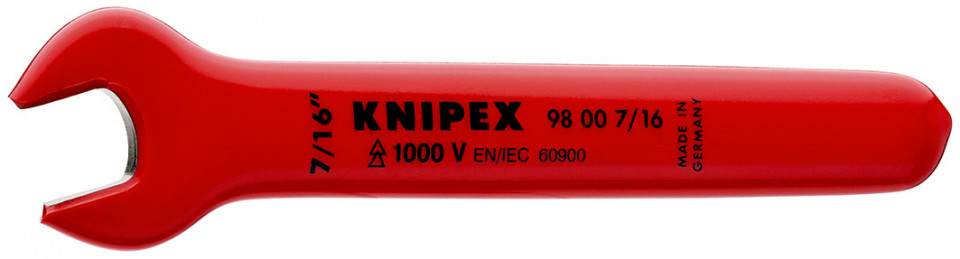 Cheie fixă VDE KNIPEX 98 00 7/16", 11,1125 mm
