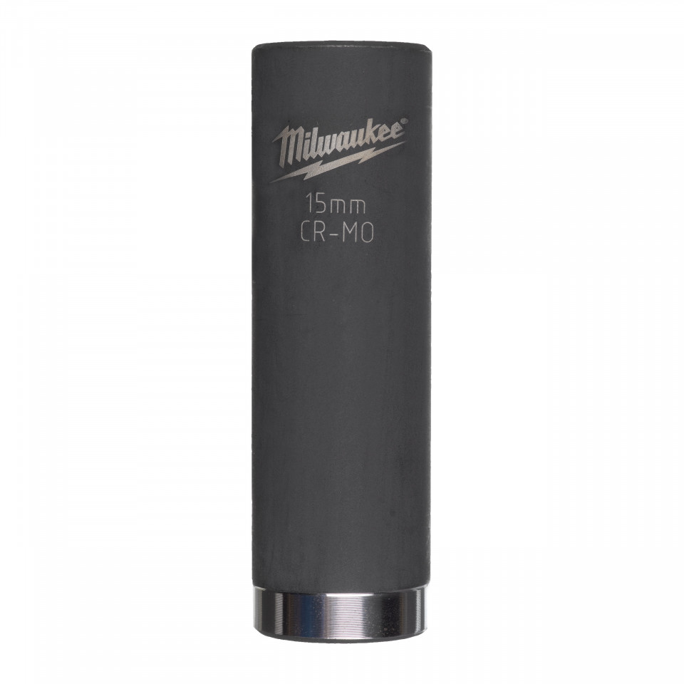 Cheie tubulară de impact MILWAUKEE ShW 3/8, lungă 15mm L63mm