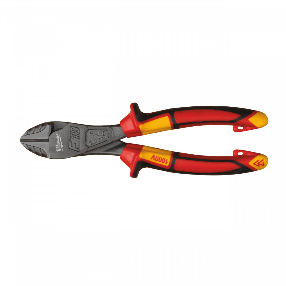 Clești tăiere diagonală VDE Heavy Duty Milwaukee (Lungime totală (mm): 180)