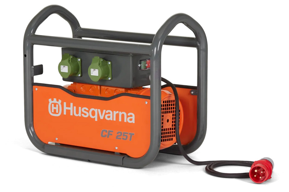 Convertor de frecvență alimentat electric Husqvarna CF 25 T 42V | 3-Ph | 200Hz / 42V | 3-Ph | 200Hz