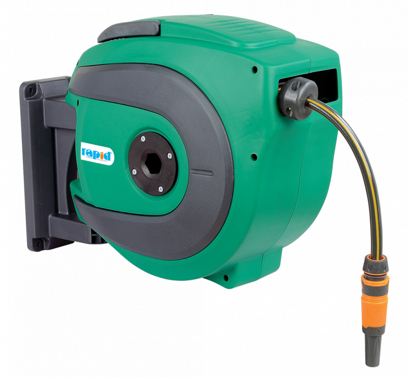 Derulator automat cu furtun pentru apa, 20 m, 12 mm