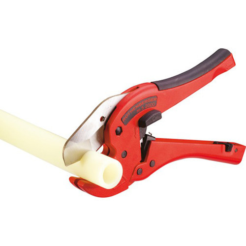 Foarfeca pentru tevi din material plastic Rothenberger TC 42, taie teava plastic de max 42 mm