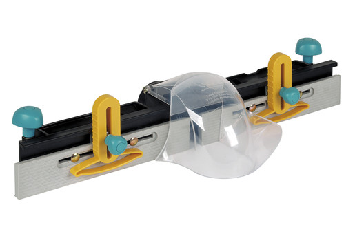 Ghidaj paralel pentru freze cu diametrul maxim de 27 mm Wolfcraft 6901000, pentru piese de lucru cu o grosime de pana la 40 mm