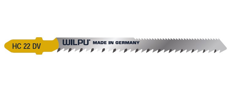 HC 22 DV Panza HCS/CV pentru fierastrau vertical, prindere T, pentru lemn / 2 bucati, DIM 100 x 6.5 x 1.45 mm