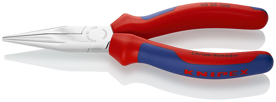 KNIPEX 30 25 160 Patent cu cioc lung cu manşoane multicomponent cromat 160 mm