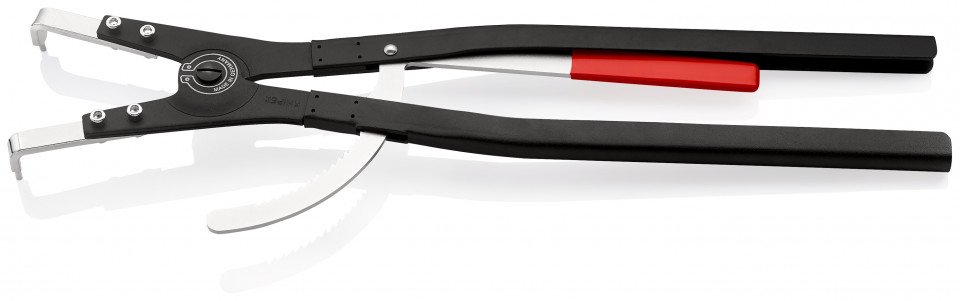 KNIPEX 46 20 A61 clește pentru inele de siguranță pentru inele exterioare pe axuri vopsit electrostatic în negru 580 mm