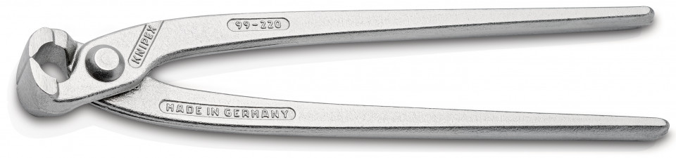 KNIPEX 99 04 220 Clește de fierari-betoniști (Clește de fierari-betoniști) zincat 220 mm
