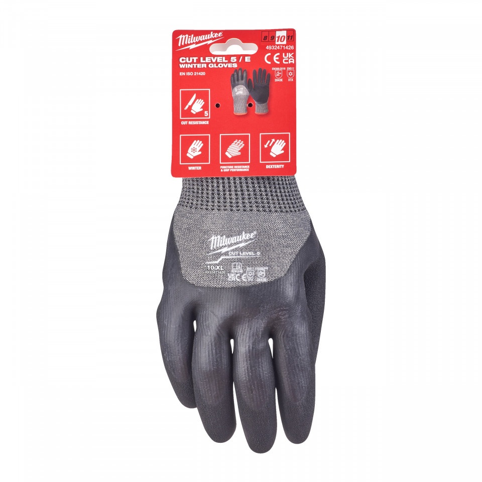 Mănuși iarnă - nivel de tăiere 5/E Milwaukee