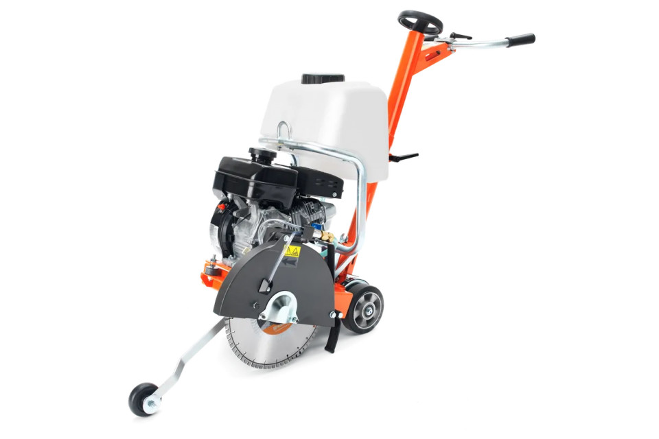 Masina de taiat pardoseli Husqvarna FLOOR SAW FS 309 8.5 hp, disc 350 mm, adancime taiere 122 mm, 6,3 kW, 64 kg
