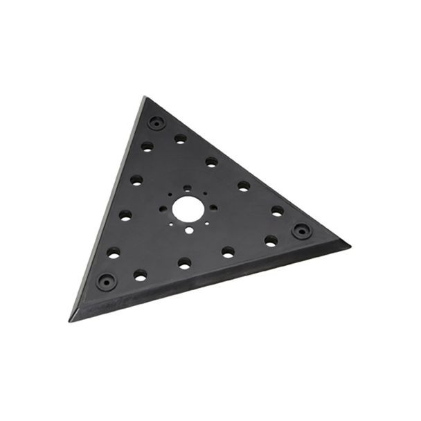 Pad triunghiular pentru slefuit Flex 354988, cu gauri