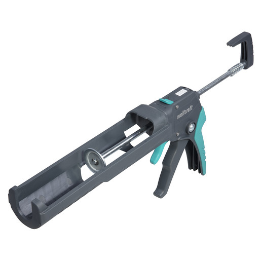 Pistol mecanic pentru silicon Wolfcraft MG 550, 220 kgf