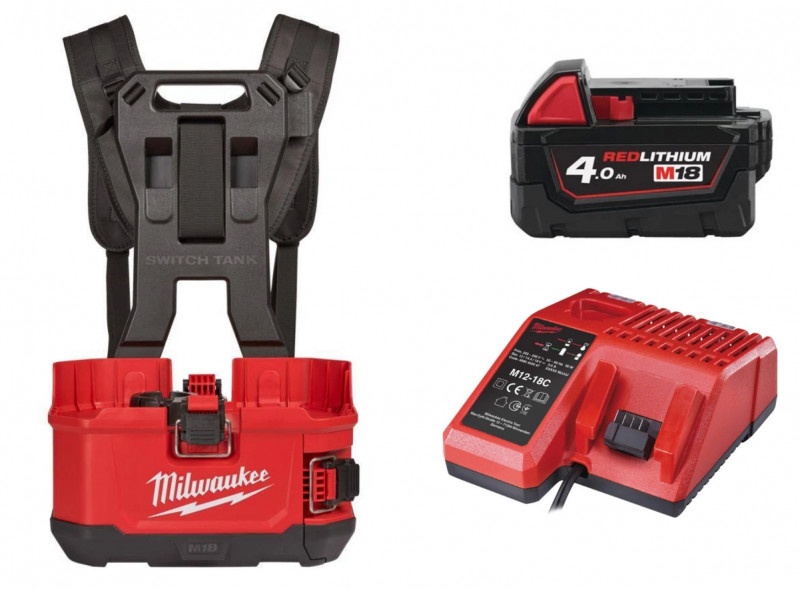 Pompa lichide Milwaukee M18 BPFPH-401, alimentare cu acumulator - echipat