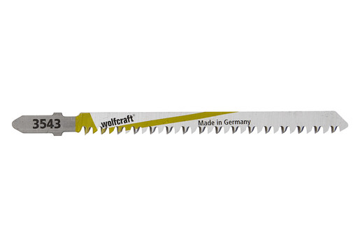 Set 2 panze pentru fierastrau pendular Wolfcraft 3543000, prindere in T, pentru lemn, adancime taiere 65 mm