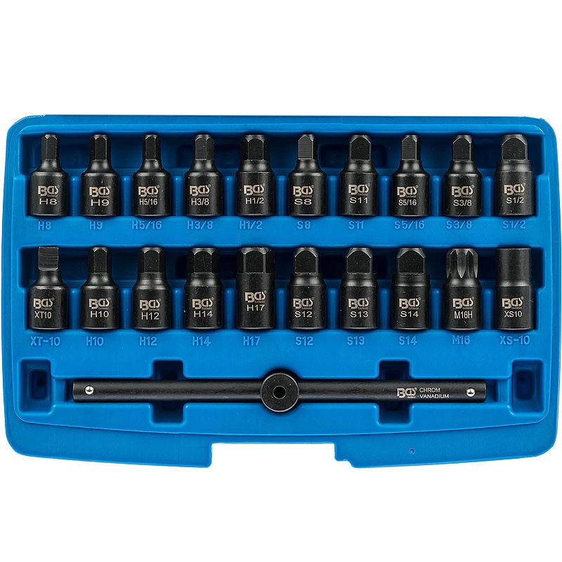 Set 21 chei pentru baia de ulei, antrenare 3/8"