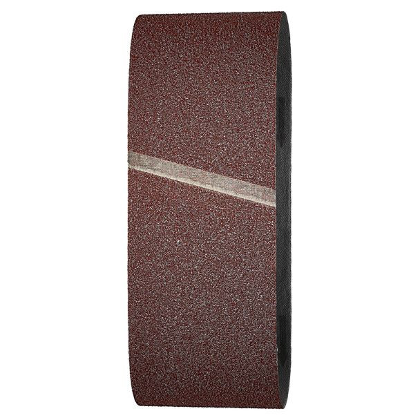 Set 3 benzi de slefuit Wolfcraft 1919000, pentru lemn si metale, Gr. A24 , 75x533 mm