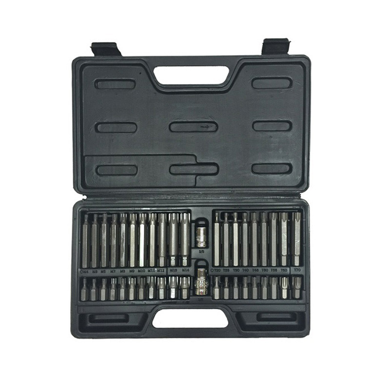 Set 42 piese PROLINE varfuti dintate/ torx CR-VA S2