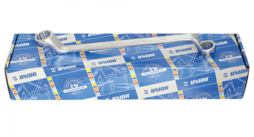 Set de chei inelare dublu cotite in cutie de carton 8 PIESE 6-22 mm