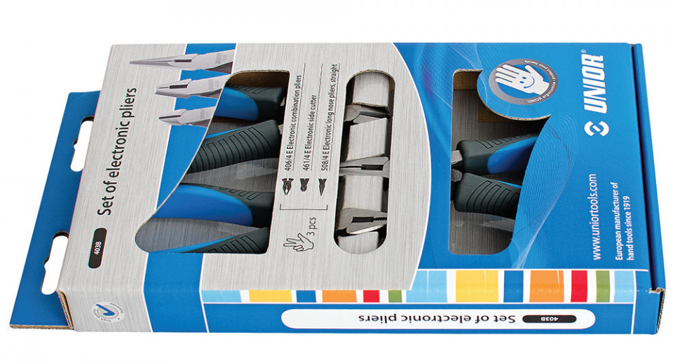 Set de clesti electronisti in cutie de carton 3 PIESE