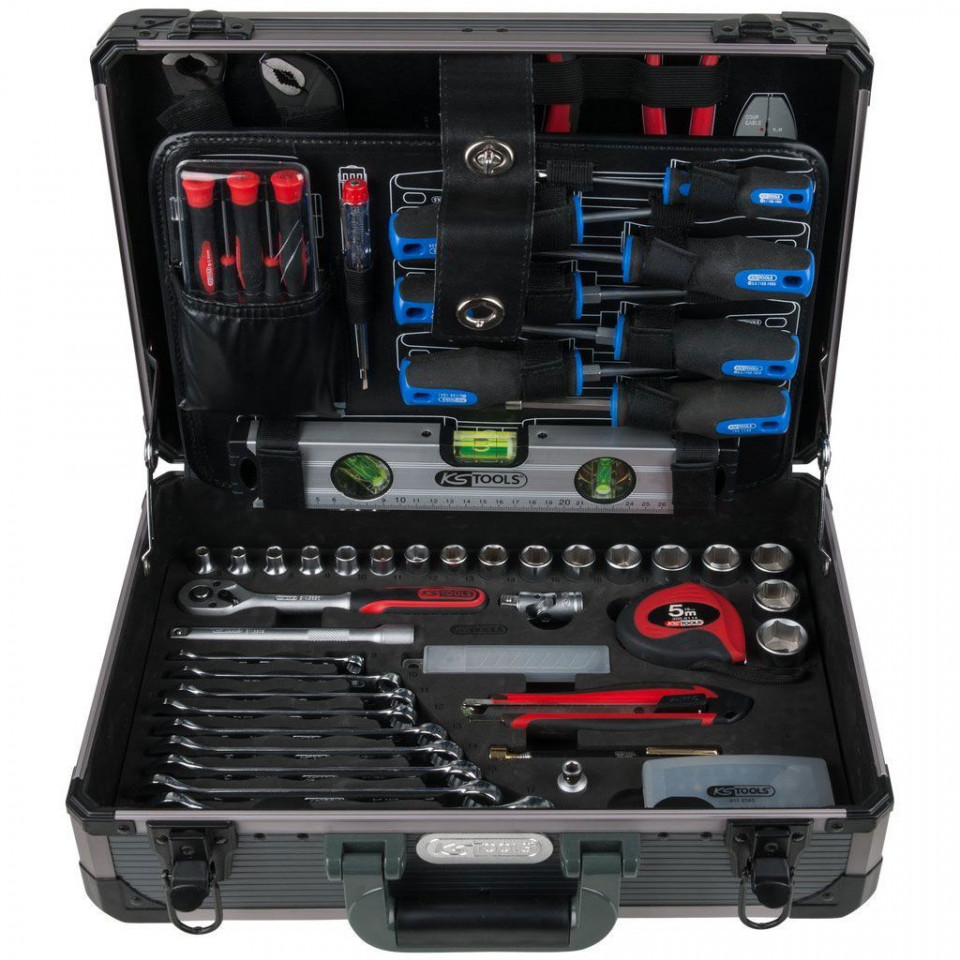 Set universal de unelte 3/8" KS TOOLS, 165 de piese