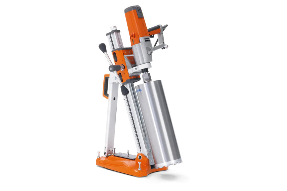 Stativ de carotare pentru masina gaurire diamantata in beton Husqvarna DS 150, diametru coroana diamantata 150mm, 15.5kg