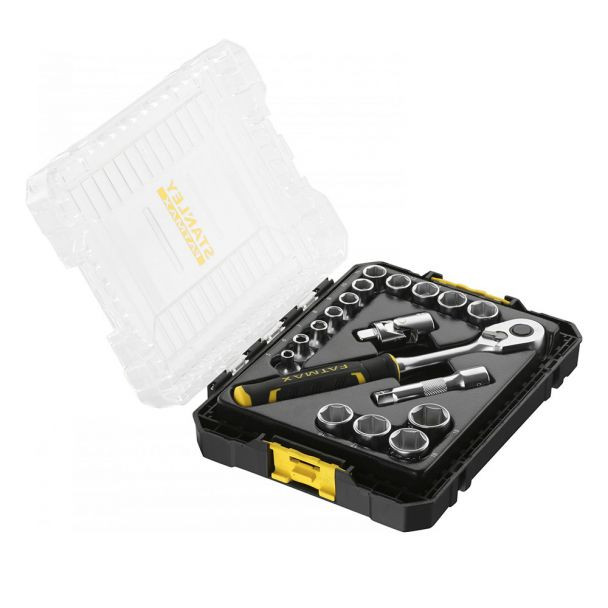 Trusa chei tubulare Stanley FATMAX FMMT98102-0, 18 piese, 3/8"