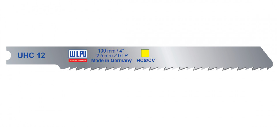 UHC 12 Panza HCS/CV pentru fierastrau vertical, prindere U, pentru lemn / 5 bucati, DIM 100 x 7.8 x 1.27 mm
