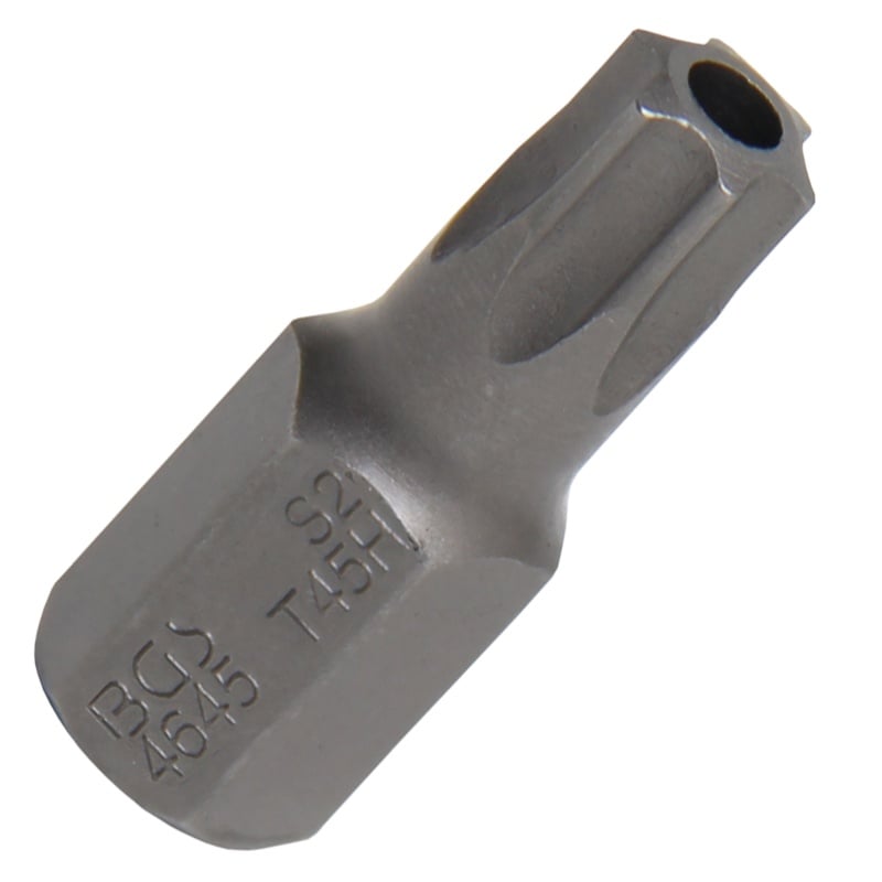 Varf Torx cu gaura TT45, 3/8", 30 mm