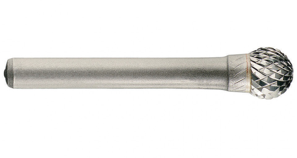 1031852 Freza din carbura de tungsten forma D - sferica, ascutire dubla, tip D, DIM 12
