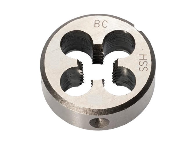 4202 Filiera pentru filet metric, pas fin, DIN 22568 (DIN 223 B) HSS-G, DIM MF 10 x 1.25 - 42021101012