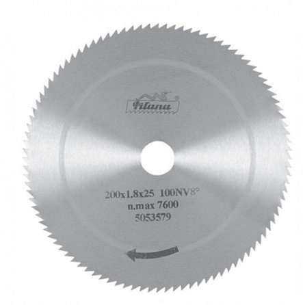 5314 - NV Panze circulare monometalice (neplacate) pentru lemn, DIM 185x1.4x20 Z100 - 5140185 2140201000