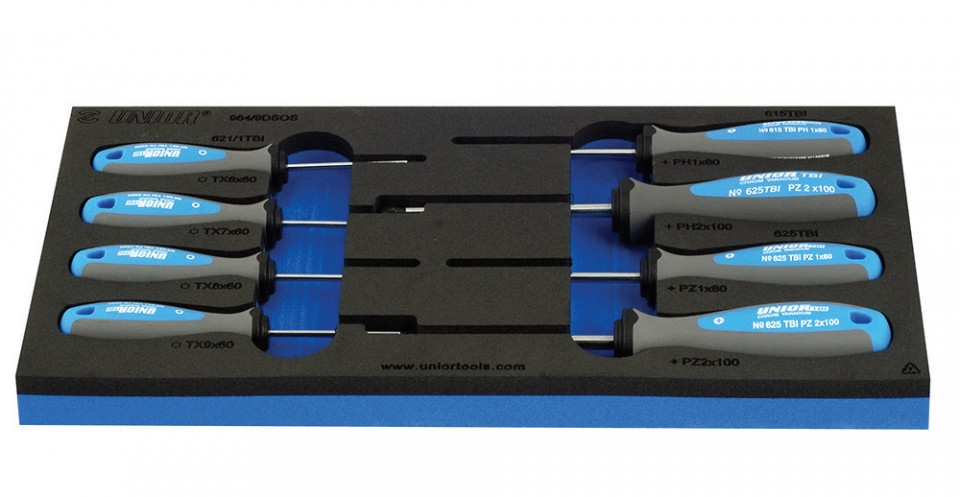 964/9DSOS Set de surubelnite TBI in modul SOS / 8 piese - 621561
