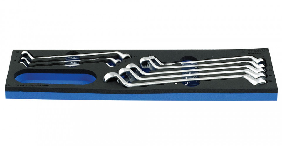 964ECO3 Set de capete chei inelare dublu cotite in modul SOS / 8 piese - 621289