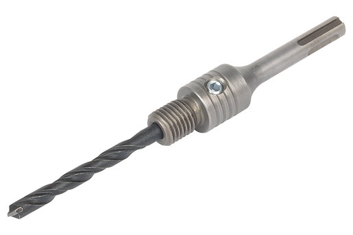Adaptor pentru carote SDS Plus cu burghiu de centrare Wolfcraft 5955000, D 8x80 mm