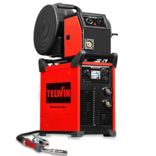 Aparat sudura multiproces MIG/MMA/TIG DC Telwin SUPERMIG350I_ACC, 250/270 A, sarma otel 0.6-1.2 mm, cu accesorii