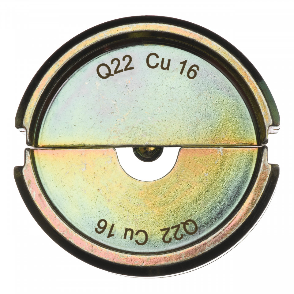 Bacuri de sertizare Q Milwaukee (Cod imprimat: 16, Dimensiune conector cablu (mm²): 16)