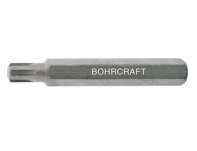 Bit cu profil Ribe prindere hexagonala 10 mm, M6, L 75