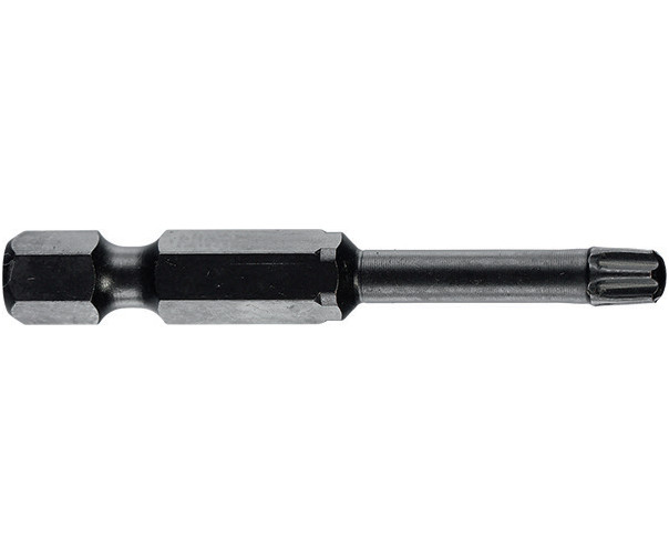 Bit IMPACT TORSION 1/4" DIN/ISO 1173 - Forma E 6,3 profil TORX, DIM T-Rip 25, L 50