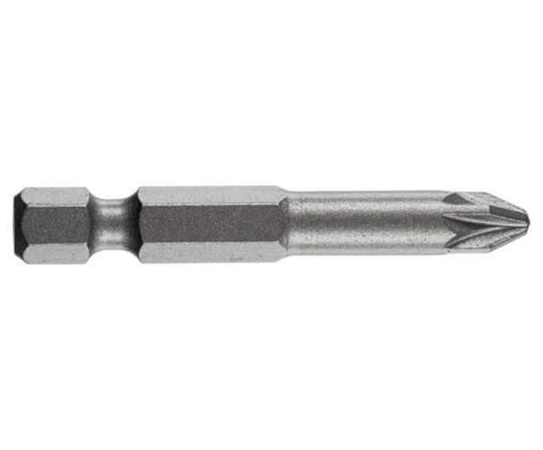 Bit TORSION 1/4" DIN/ISO 1173 Forma E 6,3 - profil Pozidriv PZ 2,L 50