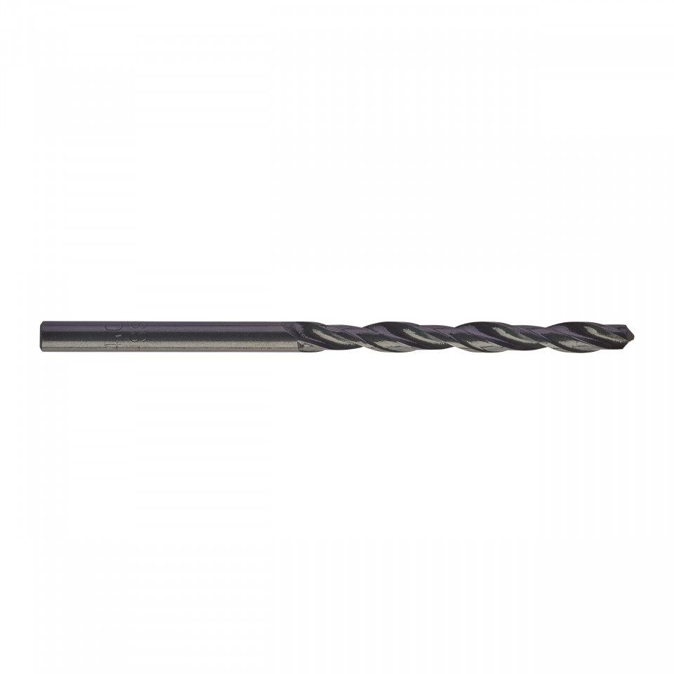 Burghie HSS Roluite pentru metal - DIN 338 - Milwaukee Ø 4x43x75 mm - set 10 buc